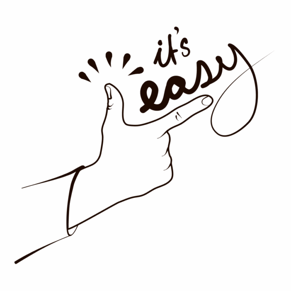 It´s easy | T-Shirt – Bild 2